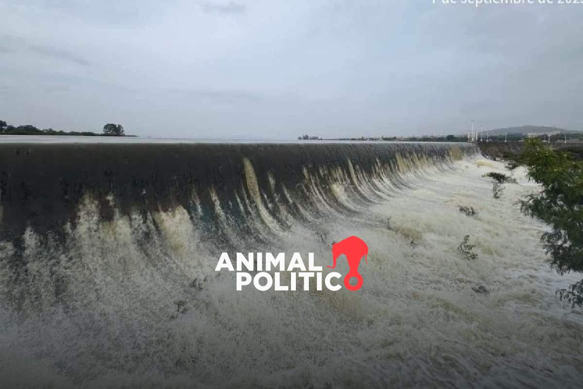 Querétaro: Tequisquiapan en fase roja por lluvias; presa Centenario está al 113 % de su capacidad