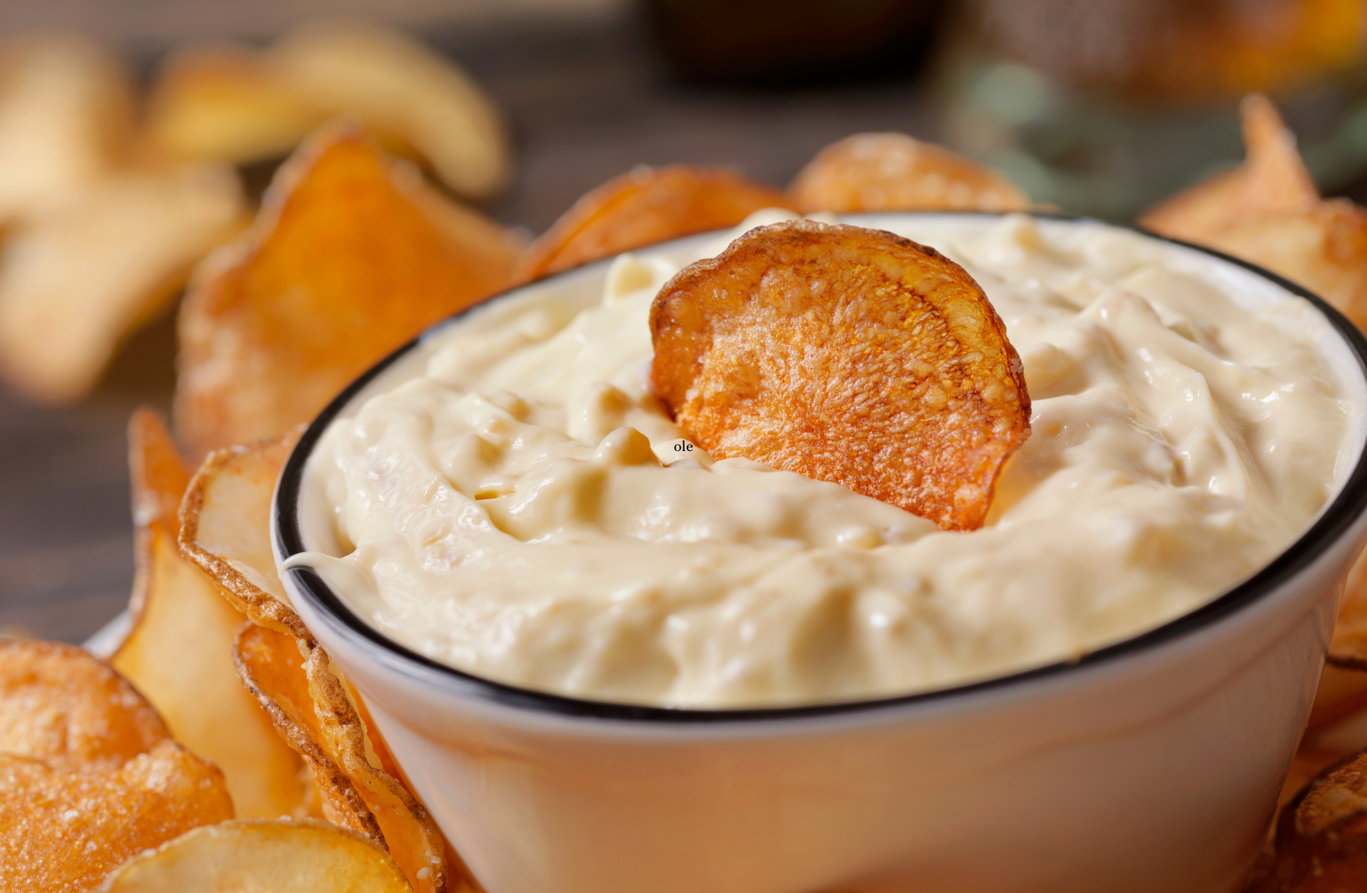 Cómo hacer dip cremosito de cebolla francesa