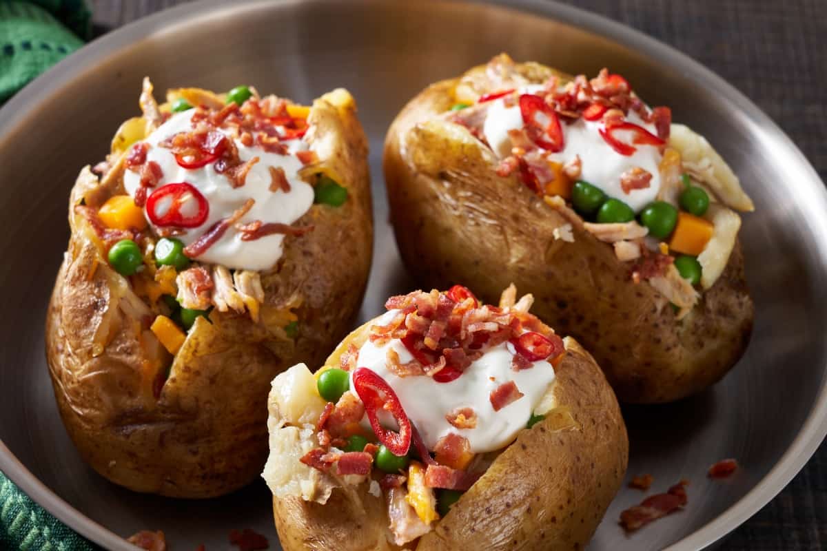 5 Recetas de papas al horno con diferentes ingredientes