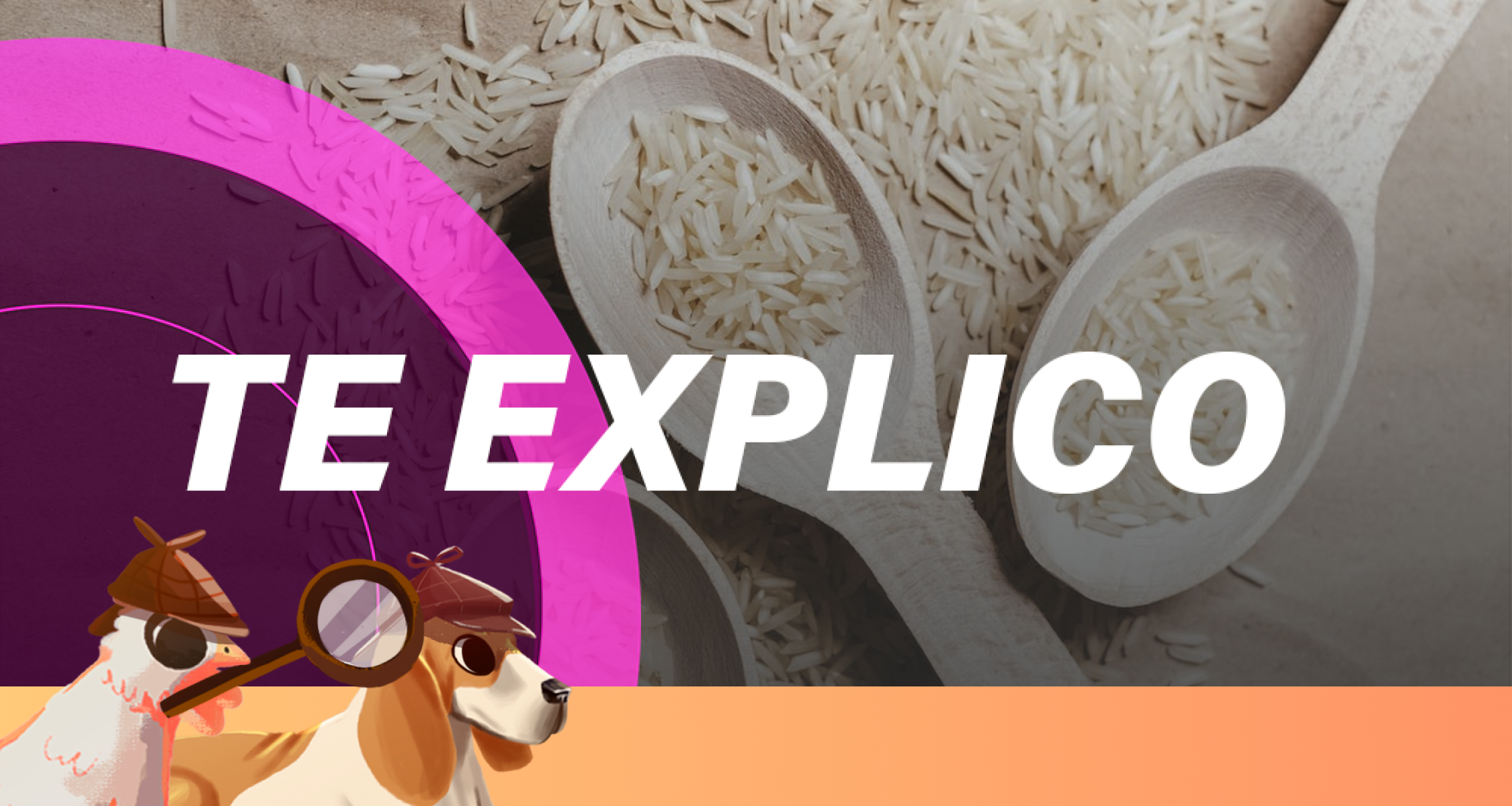 #SabuesoGourmet: Es cierto que el arroz tiene arsénico, pero en una porción mínima
