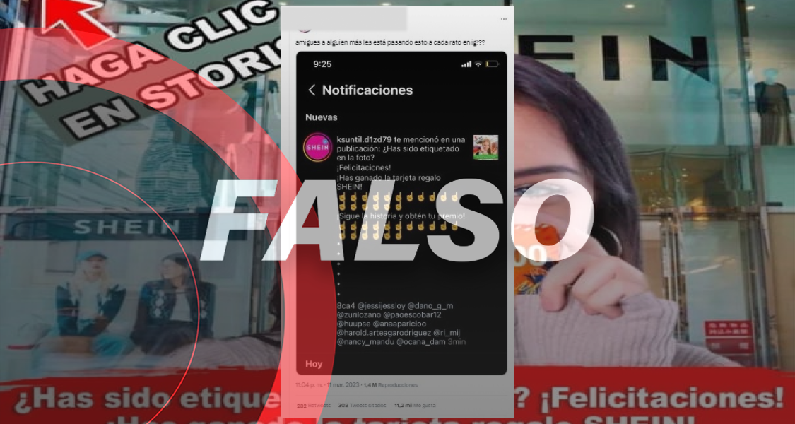 ¿Te ganaste un regalo de la tienda SHEIN? ¡Cuidado! Se trata de un fraude