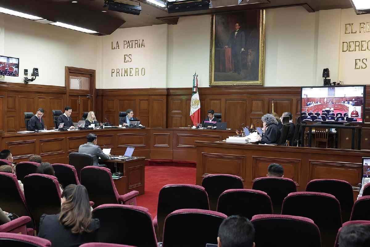 Sesión de la Corte reforma judicial