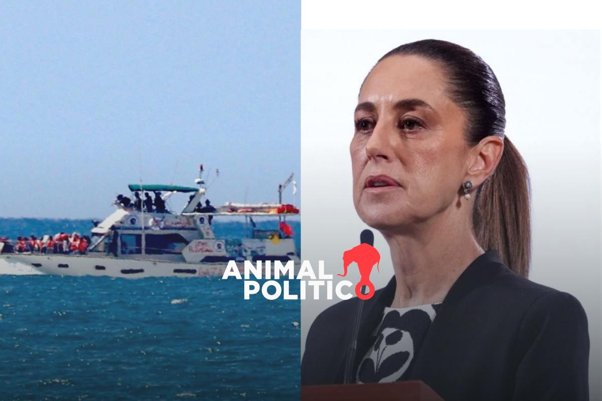Sheinbaum exige a Israel la repatriación inmediata de mexicanos interceptados en la flotilla a Gaza