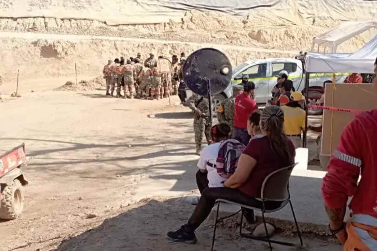 “Siguen vivos”: identifican a mineros atrapados en El Rosario, Sinaloa; avanza con el rescate 