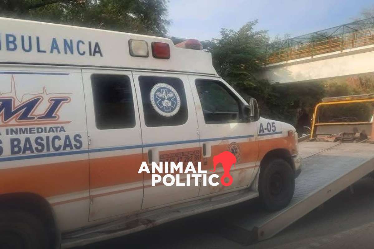 Sujetos interceptan ambulancia en Guerrero y matan a cuatro personas que eran llevadas a un hospital