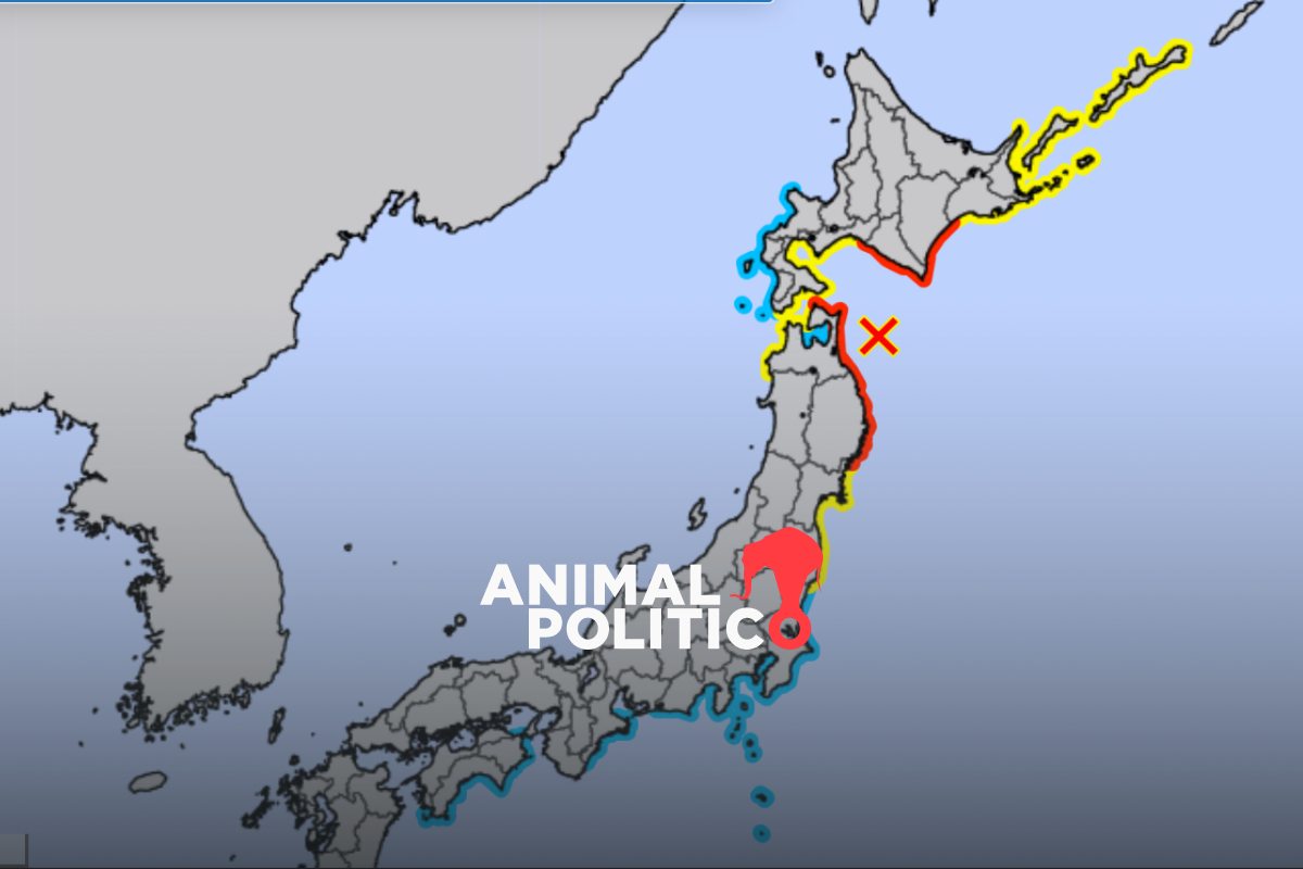 Terremoto en Japón magnitud 7.6 provoca daños, heridos y la activación de alerta de tsunami
