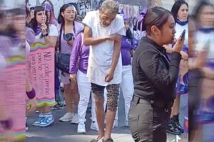 Fuente: Captura de pantalla del video real que se compartió en redes sociales.