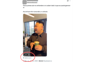 La inteligencia artificial de la plataforma X aseguró que el video del primer ministro de Israel en una cafetería se creó con inteligencia artificial. Esta no es la primera vez que difunde desinformación sobre hechos recientes. 