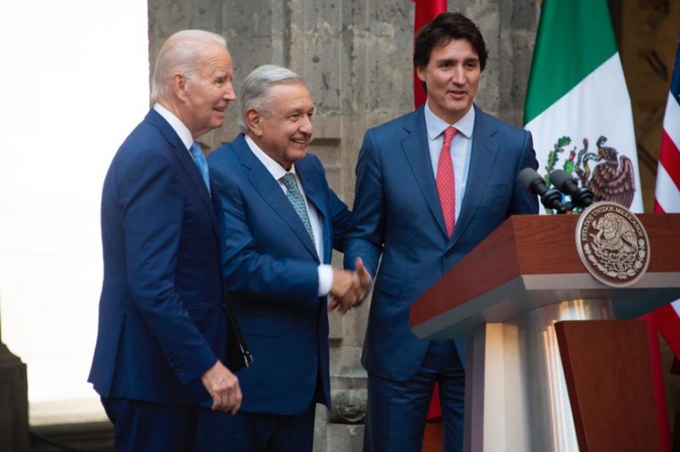 AMLO, Biden y Trudeau guardan sus diferencias sobre democracia