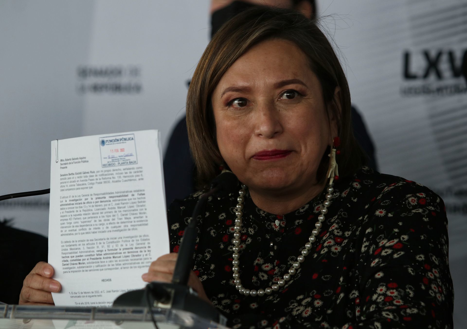 "A qué le teme", dice Xóchitl Gálvez a AMLO sobre impugnación de amparo de derecho de réplica