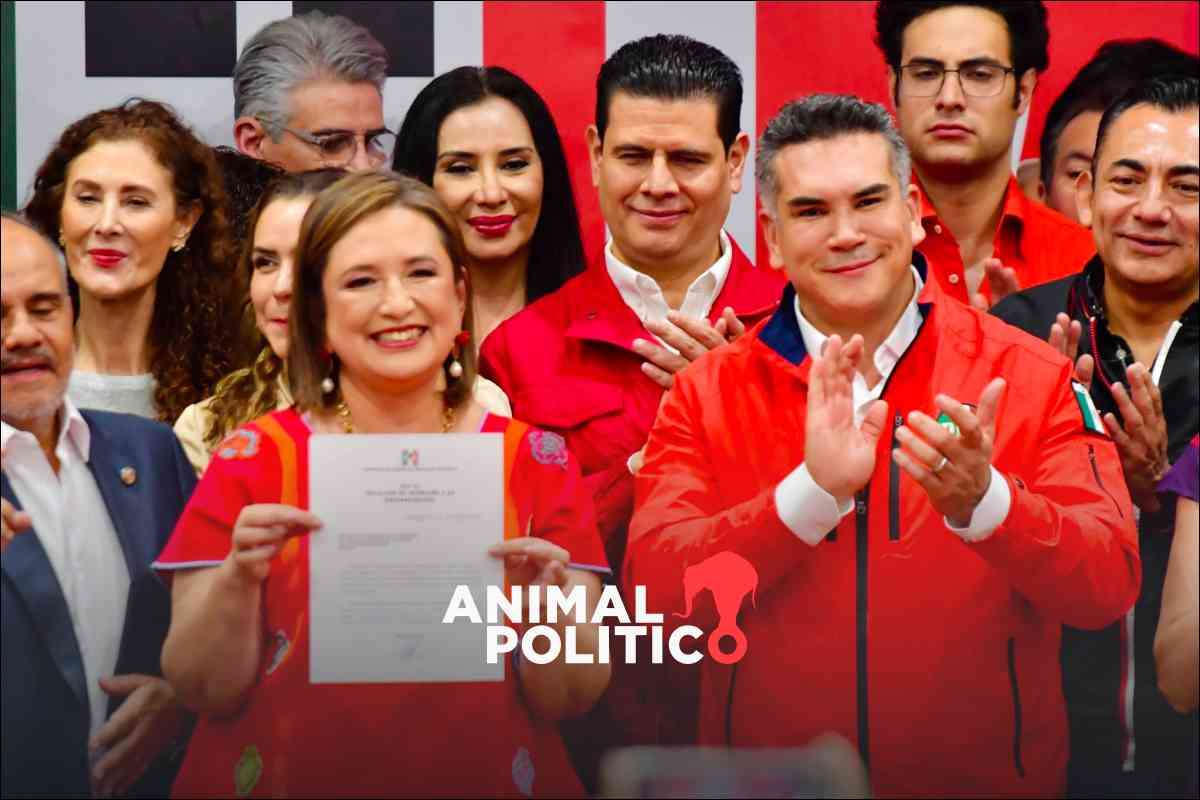 Xóchitl Gálvez se inscribe como precandidata del PRI; pide a priistas jalar parejo
