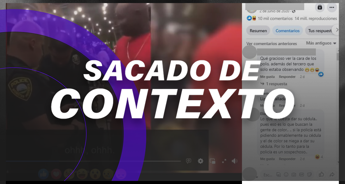 Falso que hombre en este video fuera agente del FBI y que por eso lo liberaron