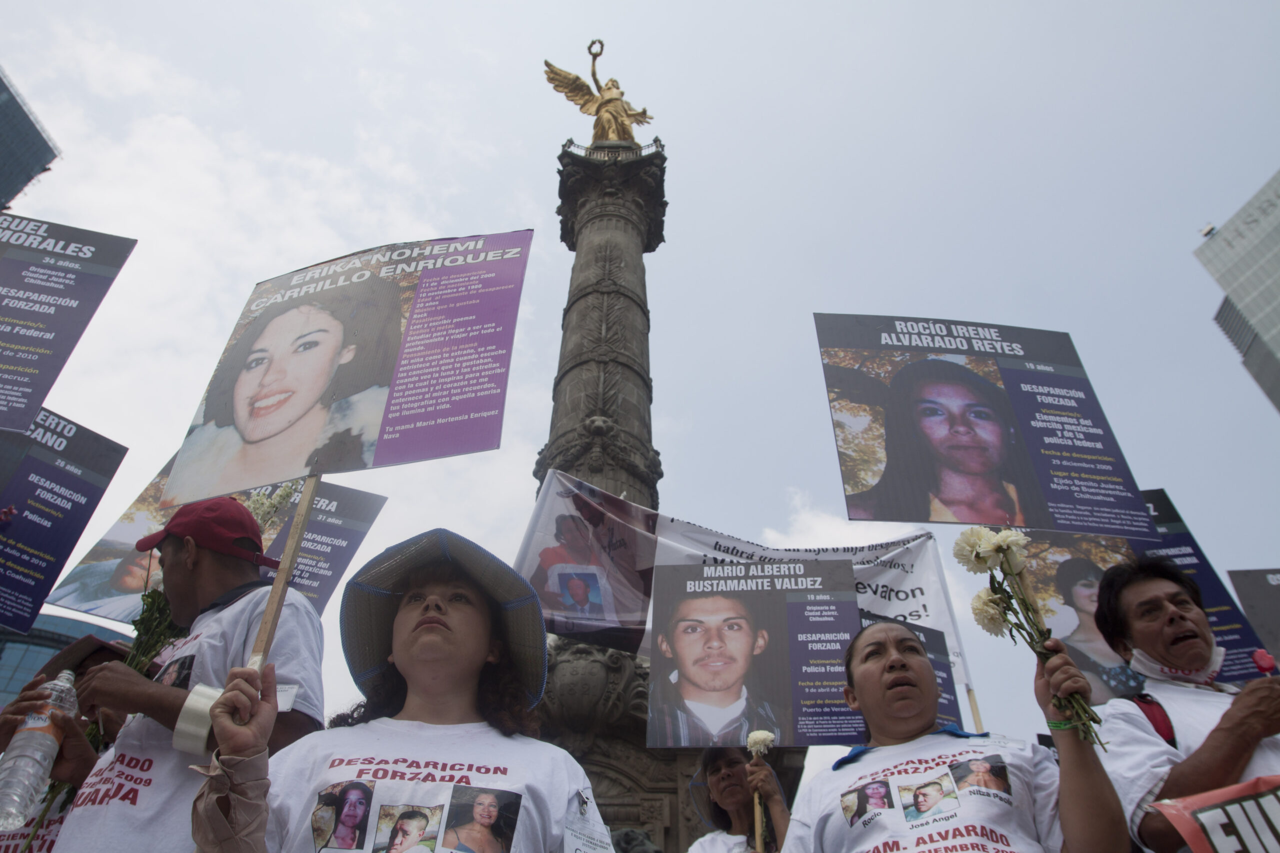 Madres de desaparecidos marcharán el 10 mayo