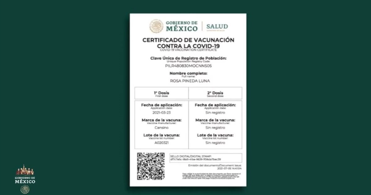 *¿Salió mal tu certificado de vacunación COVID?* Así puedes corregir los errores