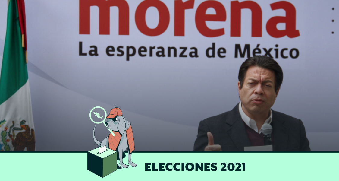 Morena dice que dará 50% de su presupuesto para vacunas, el spot es engañoso