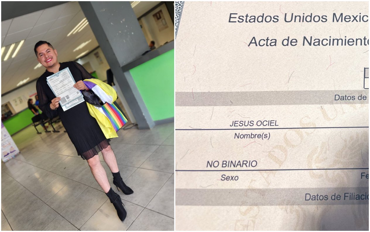 Emiten la primera acta de nacimiento no binaria en Coahuila