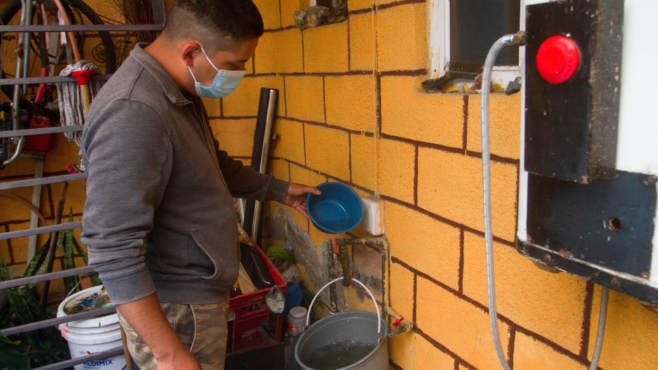 Obras provocarán reducción de agua en CDMX por 36 horas