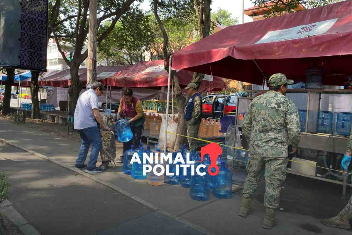 Rechazan usar agua de la llave en Benito Juárez hasta que autoridad prueben que no está contaminada