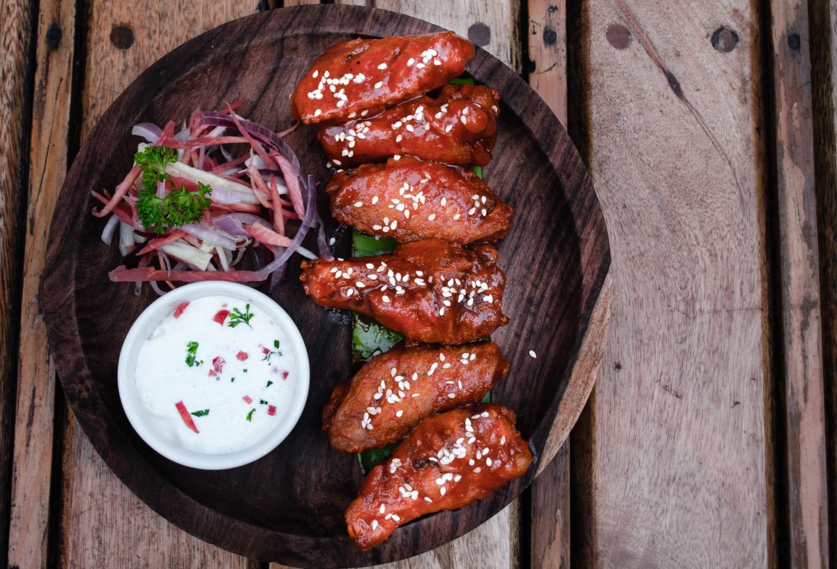 Tres recetas para preparar alitas de pollo