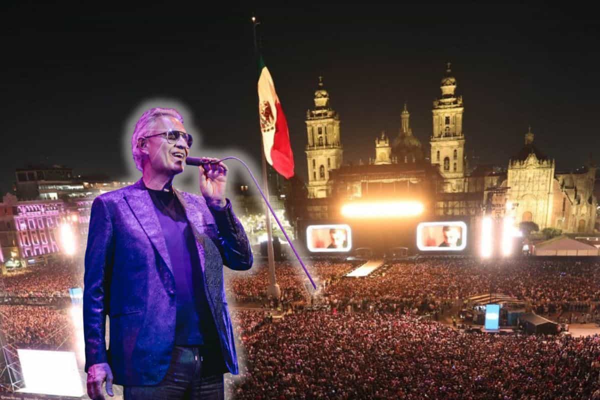 ¡Avísenle a Timothée! Andrea Bocelli estará gratis en el Zócalo