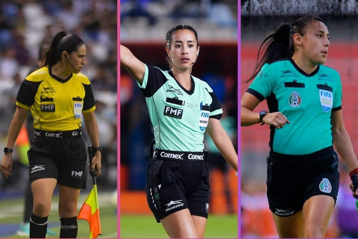 Las tres árbitras mexicanas que irán a los Juegos Olímpicos París 2024