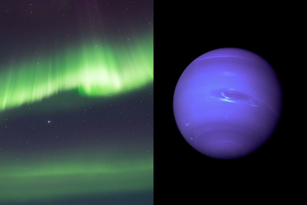 Las impresionantes auroras de Neptuno son captadas por primera vez