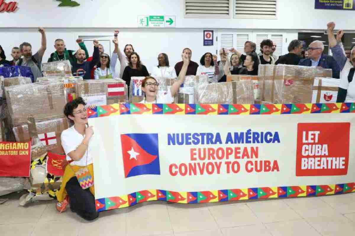 “Cuba no está sola”: Convoy Nuestra América prevé enviar más de 20 toneladas de ayuda humanitaria 