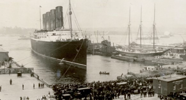 Así eran los cruceros por dentro a principios del siglo XX