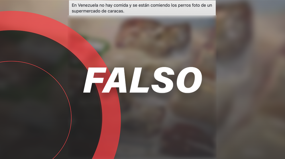 Es falso que en Venezuela vendan cabezas de perro por falta de alimento