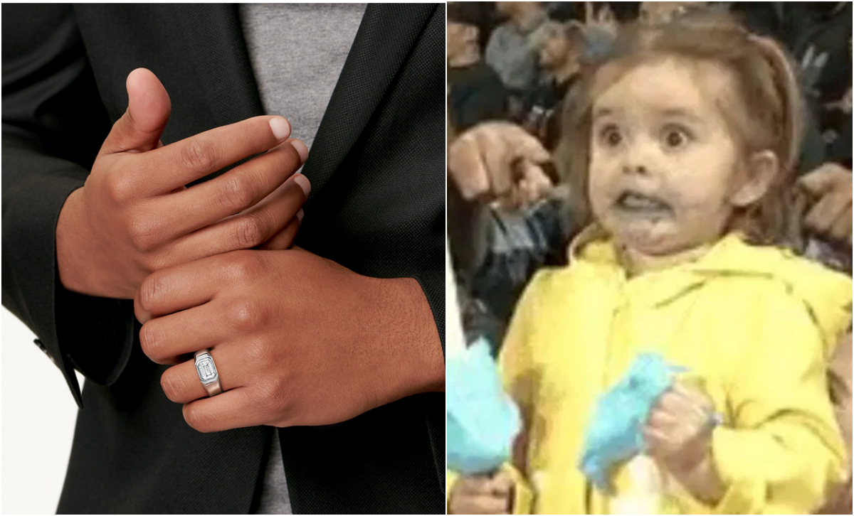 ¡Vatos! ¿Dirán que sí?: El *anillo de compromiso para hombres* ya es una realidad