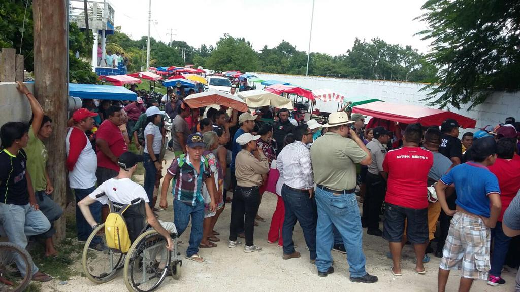 Protestan contra granja de 49 mil cerdos en Yucatán; temen contaminación en reserva de cenotes