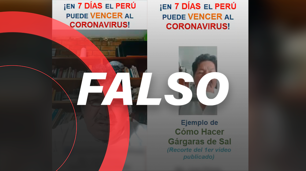 ¡Que no, que no!: *las gárgaras de sal TAMPOCO previenen ni curan el Covid-19*