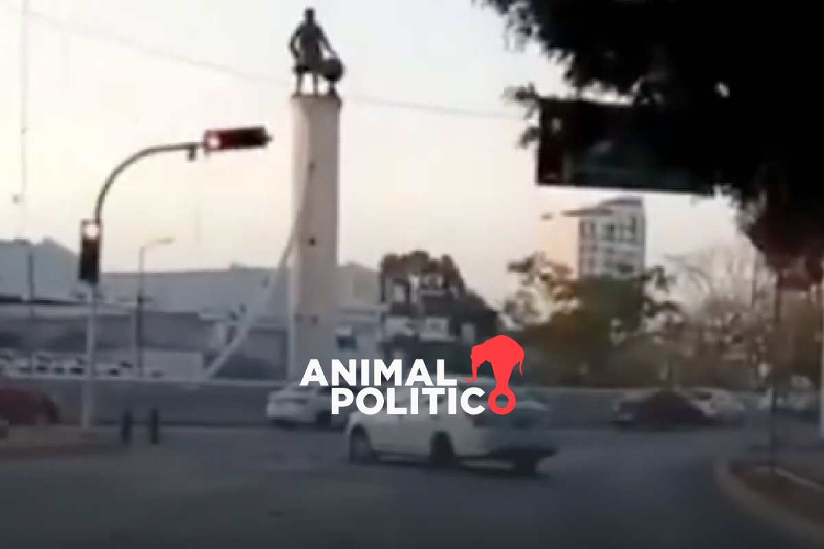 Se registra balacera y objetos ponchallantas en la Glorieta Colón en Guadalajara, Jalisco