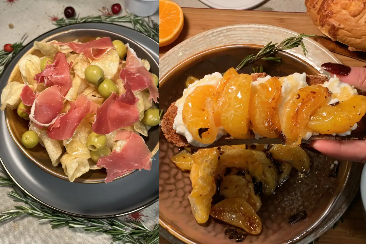 3 botanas sencillas para Navidad y Año Nuevo en menos de 15 minutos