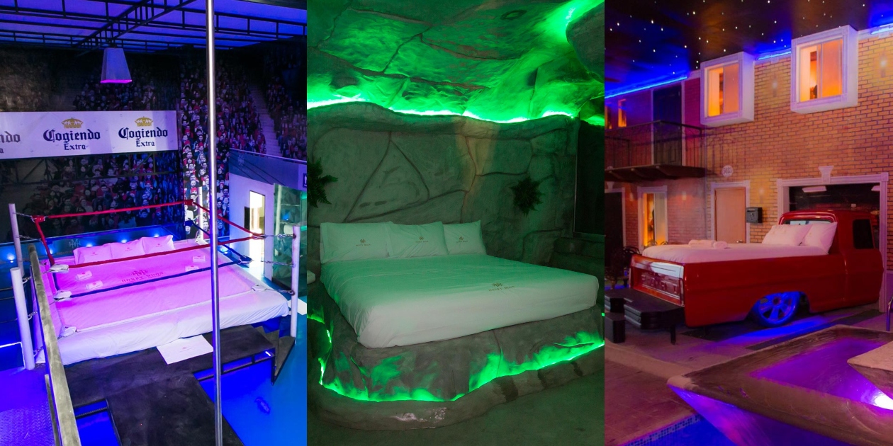 Este motel tiene habitaciones temáticas *hasta de la calle ¡con todo y sus tienditas!*
