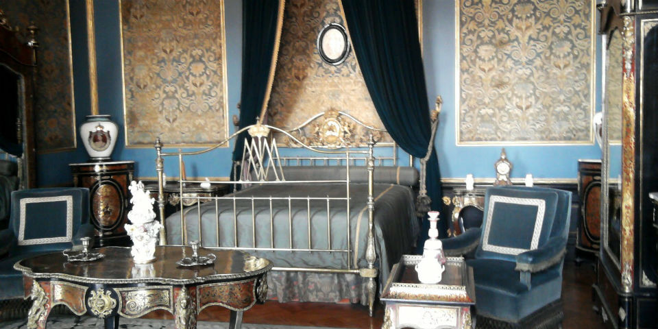 En la alcoba de la emperatriz Carlota