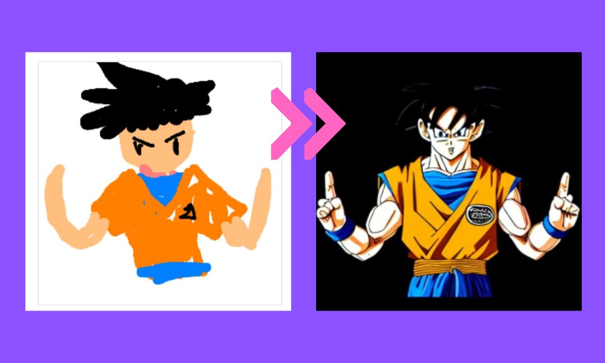 Transforma tus dibujos *de bolitas y palitos a obras de arte con esta IA*