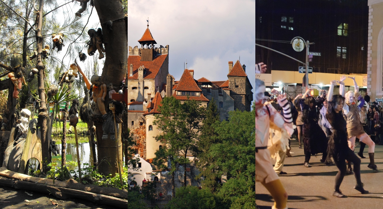 Los destinos más aterradores para celebrar Halloween en México y el resto del mundo