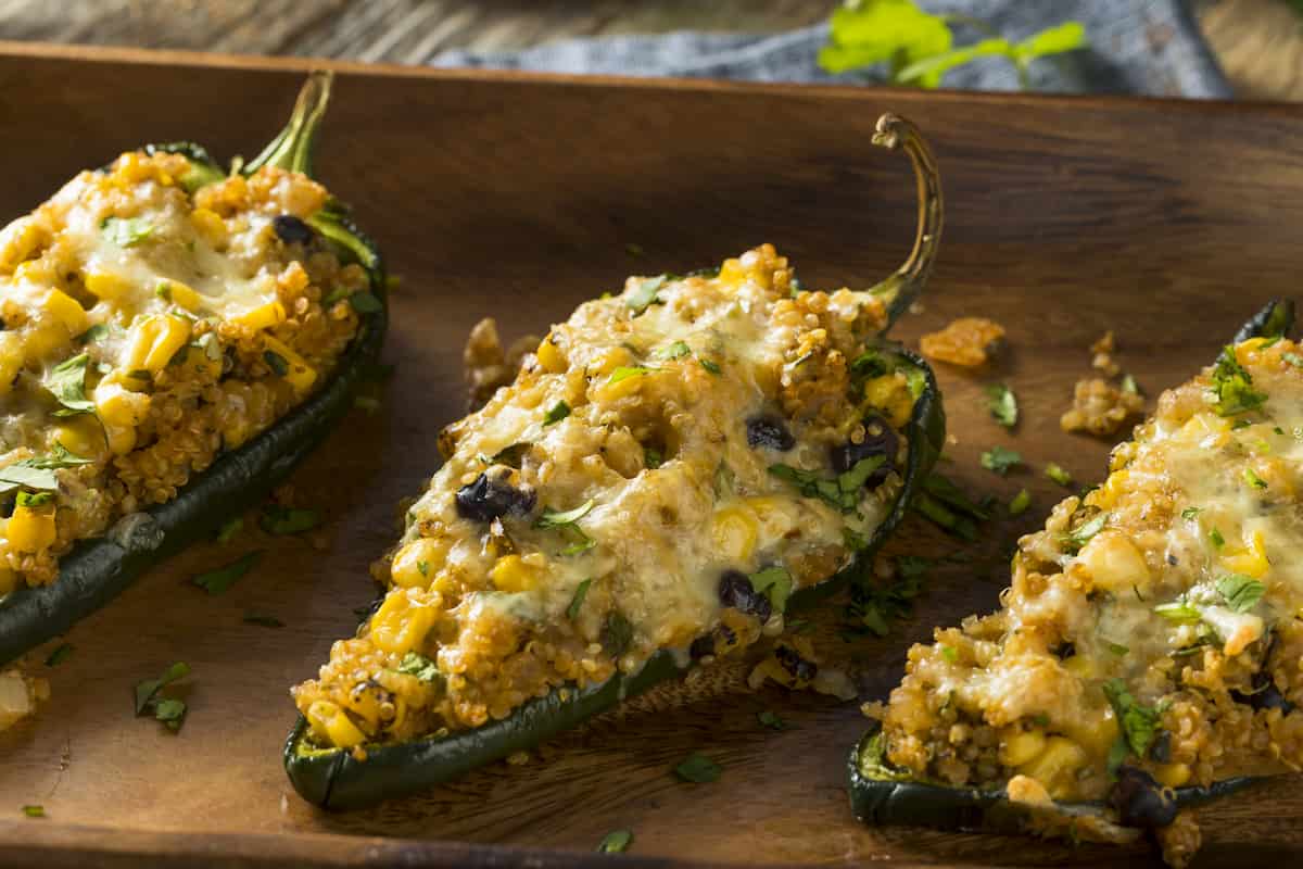 Chiles rellenos de jaiba: receta practica y deliciosa