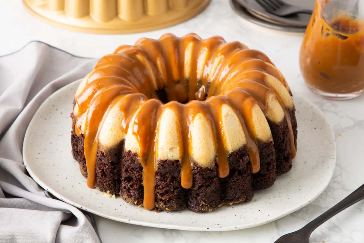 Receta de Chocoflan a baño maría