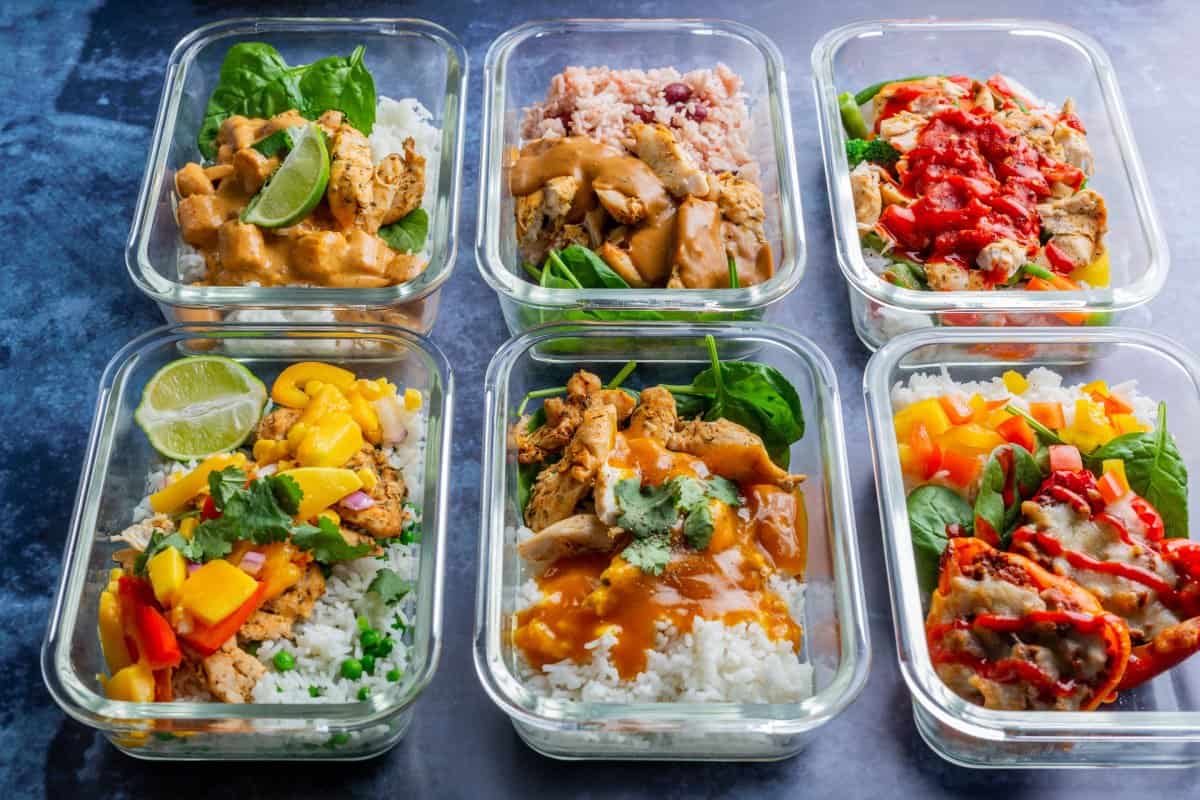 Meal prep recetas: El menú de la semana listo en un día