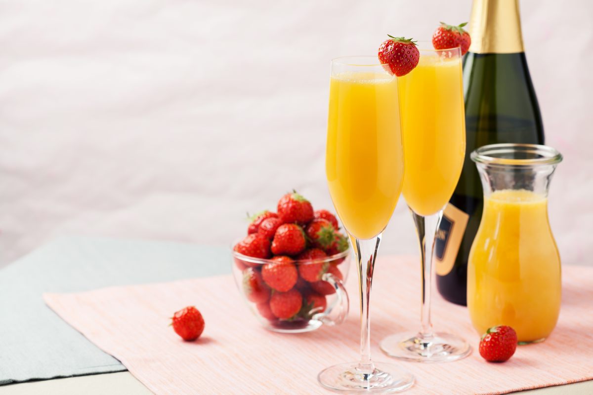 Recetas para preparar mimosas con alcohol y sin alcohol
