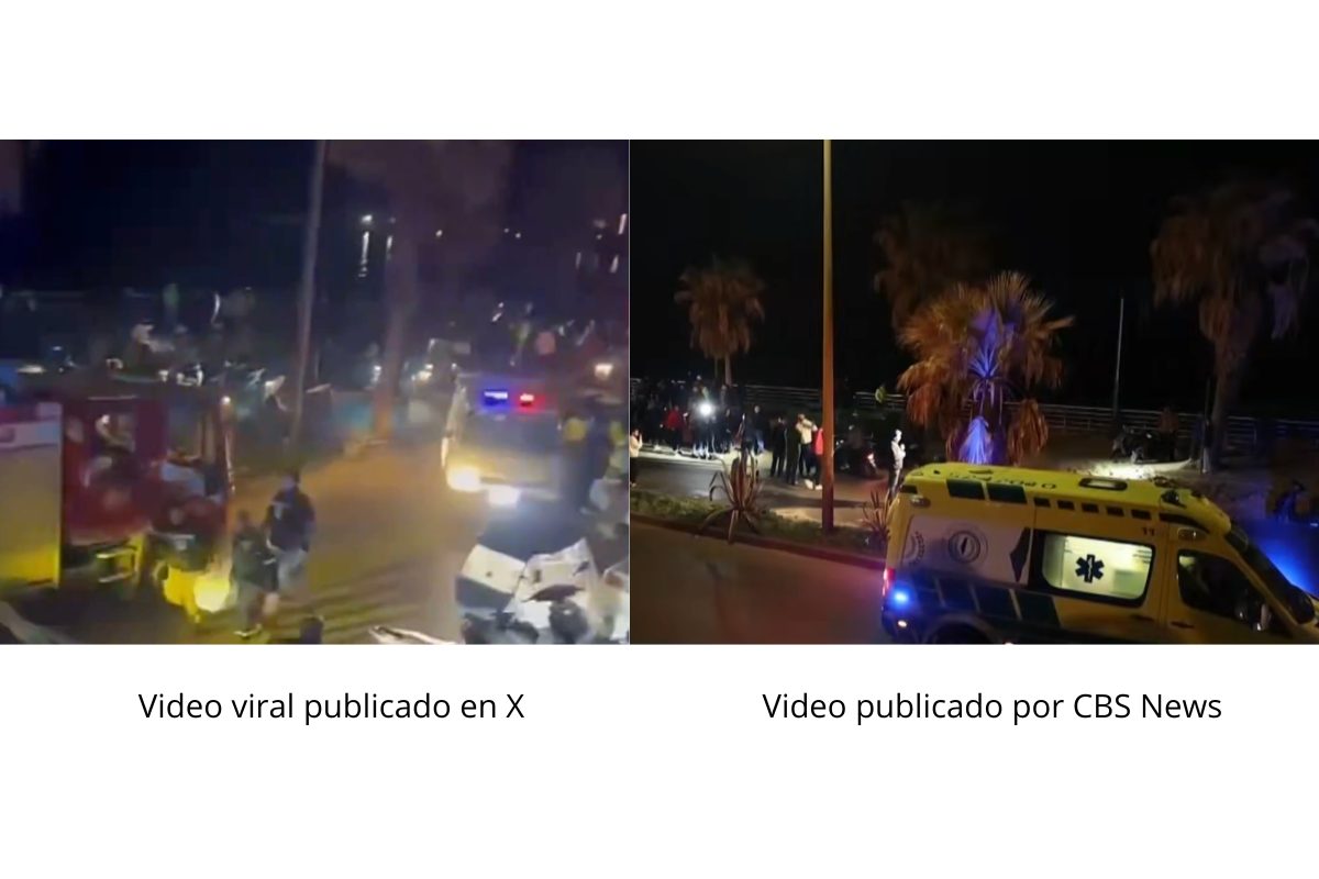 Contrario a lo que se asegura en un video que circula en redes sociales, la persona envuelta en una sábana blanca que meten en una ambulancia no es el primer ministro de Israel. En realidad, el material se grabó en Beirut, Líbano.