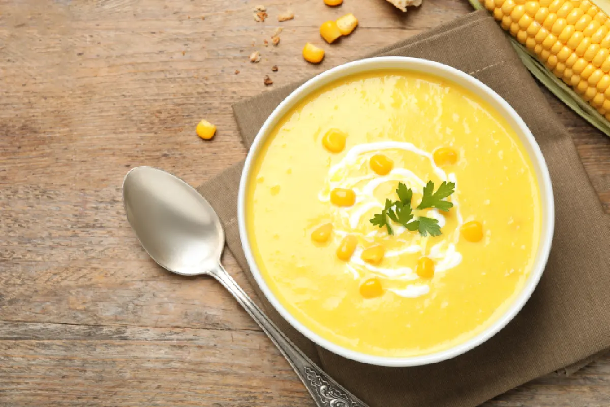 Cómo hacer crema de elote de lata, una receta fácil para el frío