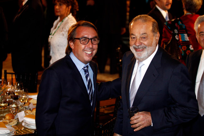 Azcárraga felicita a Slim por el triunfo del León