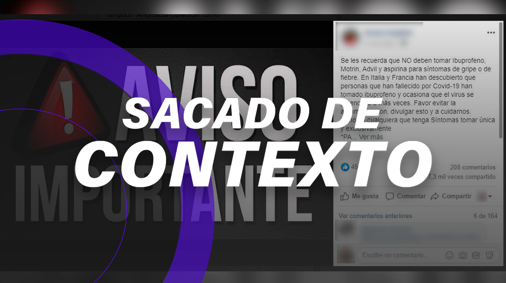 Ni paracetamol ni sorbos de agua, si tienes síntomas de COVID-19 no te...