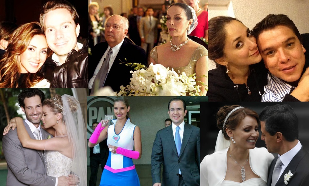 Sherlyn se casa con líder del Panal en Puebla (y otras 5 parejas de actrices con políticos)