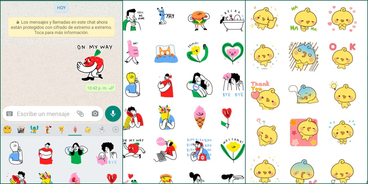 ¡Llegaron los *stickers animados de WhatsApp!* Así es como puedes descargarlos