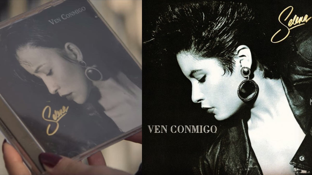 Ven conmigo: *La historia detrás de la portada del disco de Selena donde usa el pelo corto*
