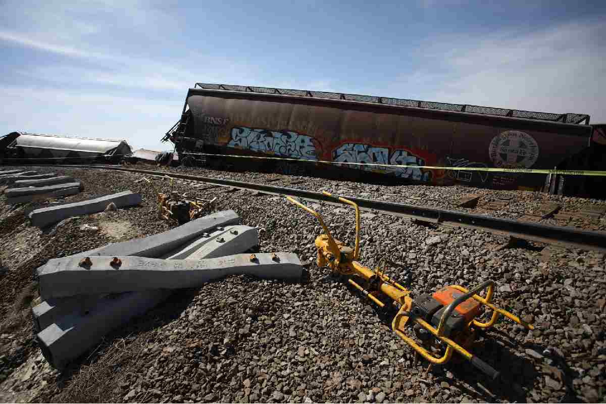 Descarrilamiento de tren en Aguascalientes deja un migrante muerto y seis personas lesionadas